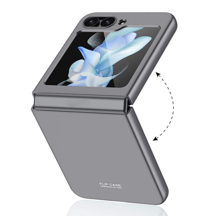 For Samsung Galaxy Z Flip5 GKK Ultra-thin Full Coverage Phone Case(Grey)
