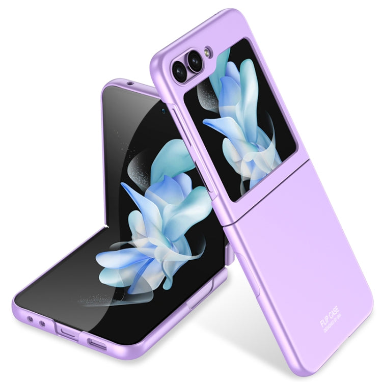 For Samsung Galaxy Z Flip5 GKK Ultra-thin Full Coverage Phone Case(Dream Mirror Purple)