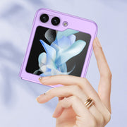 For Samsung Galaxy Z Flip5 GKK Ultra-thin Full Coverage Phone Case(Dream Mirror Purple)