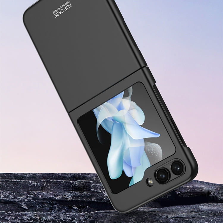 For Samsung Galaxy Z Flip5 GKK Ultra-thin Full Coverage Phone Case(Dream Mirror Purple)