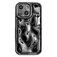 For iPhone 14 Electroplating Meteorite Texture TPU Phone Case(Black) - free shipping - PMC TechLife - Order now!