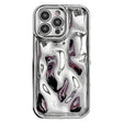 For iPhone 12 Pro Max Electroplating Meteorite Texture TPU Phone Case(Silver) - free shipping - PMC TechLife - Order now!