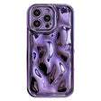 For iPhone 12 Pro Max Electroplating Meteorite Texture TPU Phone Case(Purple) - free shipping - PMC TechLife - Order now!