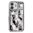 For iPhone 11 Electroplating Meteorite Texture TPU Phone Case(Silver) - free shipping - PMC TechLife - Order now!