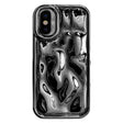 For iPhone X / XS Electroplating Meteorite Texture TPU Phone Case(Black) - free shipping - PMC TechLife - Order now!