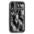 For iPhone XR Electroplating Meteorite Texture TPU Phone Case(Black) - free shipping - PMC TechLife - Order now!