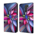 For Xiaomi Redmi 9 Crystal 3D Shockproof Protective Leather Phone Case(Colorful Flower) - free shipping - PMC TechLife - Order now!