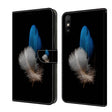 For Xiaomi Redmi 9A Crystal 3D Shockproof Protective Leather Phone Case(Two Branches) - free shipping - PMC TechLife - Order now!