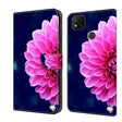For Xiaomi Redmi 9C Crystal 3D Shockproof Protective Leather Phone Case(Pink Petals) - free shipping - PMC TechLife - Order now!