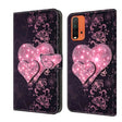 For Xiaomi Redmi 9T Crystal 3D Shockproof Protective Leather Phone Case(Lace Love) - free shipping - PMC TechLife - Order now!
