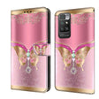 For Xiaomi Redmi 10 Crystal 3D Shockproof Protective Leather Phone Case(Pink Bottom Butterfly) - free shipping - PMC TechLife - Order now!