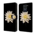 For Xiaomi Redmi Note 9 Crystal 3D Shockproof Protective Leather Phone Case(White Flower) - free shipping - PMC TechLife - Order now!