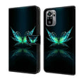 For Xiaomi Redmi Note 10 4G Crystal 3D Shockproof Protective Leather Phone Case(Reflection Dutterfly) - free shipping - PMC TechLife - Order now!