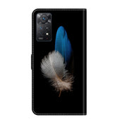 For Xiaomi Redmi Note 11 Pro 5G / 4G Global Crystal 3D Shockproof Protective Leather Phone Case(Two Branches)
