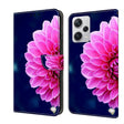 For Xiaomi Redmi Note 12 Pro+ Crystal 3D Shockproof Protective Leather Phone Case(Pink Petals) - free shipping - PMC TechLife - Order now!