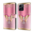 For Xiaomi Redmi Note 12 4G Crystal 3D Shockproof Protective Leather Phone Case(Pink Bottom Butterfly) - free shipping - PMC TechLife - Order now!