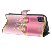 For Xiaomi Redmi Note 12 5G Global / Poco X5 Crystal 3D Shockproof Protective Leather Phone Case(Pink Bottom Butterfly)