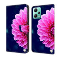 For Xiaomi Redmi Note 12 5G Global / Poco X5 Crystal 3D Shockproof Protective Leather Phone Case(Pink Petals) - free shipping - PMC TechLife - Order now!