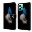 For Xiaomi Redmi Note 12 5G Global / Poco X5 Crystal 3D Shockproof Protective Leather Phone Case(Two Branches) - free shipping - PMC TechLife - Order now!