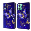 For Xiaomi Redmi Note 12 5G Global / Poco X5 Crystal 3D Shockproof Protective Leather Phone Case(Diamond Butterfly) - free shipping - PMC TechLife - Order now!