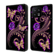 For Xiaomi 13 Crystal 3D Shockproof Protective Leather Phone Case(Purple Flower Butterfly) - free shipping - PMC TechLife - Order now!