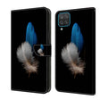 For Samsung Galaxy A12 4G / 5G Crystal 3D Shockproof Protective Leather Phone Case(Two Branches) - free shipping - PMC TechLife - Order now!