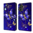 For Samsung Galaxy A13 4G / 5G / A04S Crystal 3D Shockproof Protective Leather Phone Case(Diamond Butterfly) - free shipping - PMC TechLife - Order now!