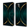 For Samsung Galaxy A22 5G Crystal 3D Shockproof Protective Leather Phone Case(Gold Outline) - free shipping - PMC TechLife - Order now!
