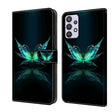 For Samsung Galaxy A32 5G Crystal 3D Shockproof Protective Leather Phone Case(Reflection Dutterfly) - free shipping - PMC TechLife - Order now!