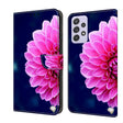 For Samsung Galaxy A52 / A52s 5G Crystal 3D Shockproof Protective Leather Phone Case(Pink Petals) - free shipping - PMC TechLife - Order now!