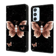 For Samsung Galaxy A54 5G Crystal 3D Shockproof Protective Leather Phone Case(Pink Diamond Butterfly) - free shipping - PMC TechLife - Order now!