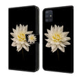 For Samsung Galaxy A71 4G Crystal 3D Shockproof Protective Leather Phone Case(White Flower) - free shipping - PMC TechLife - Order now!