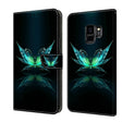 For Samsung Galaxy S9 Crystal 3D Shockproof Protective Leather Phone Case(Reflection Dutterfly) - free shipping - PMC TechLife - Order now!