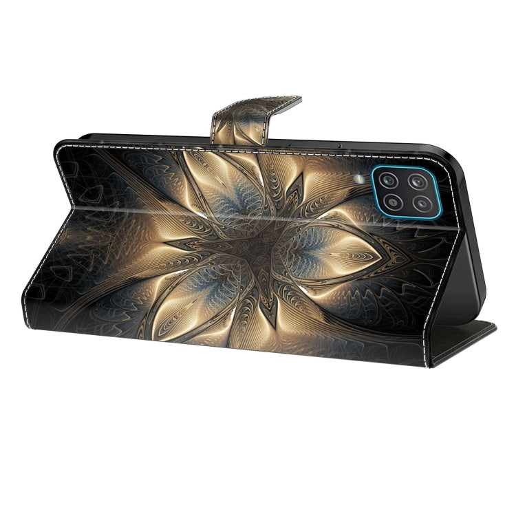 For Samsung Galaxy S9 Crystal 3D Shockproof Protective Leather Phone Case(Luminous Building)