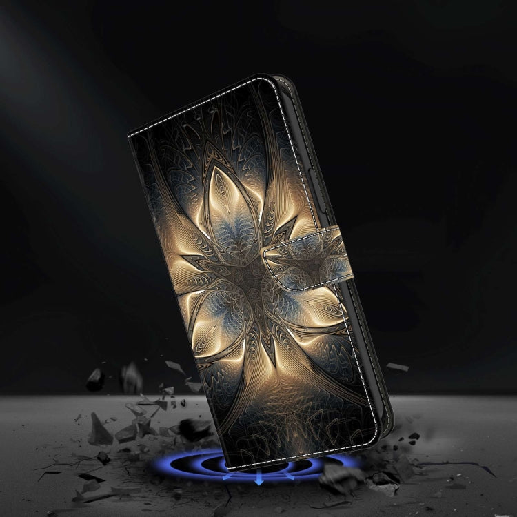 For Samsung Galaxy S9 Crystal 3D Shockproof Protective Leather Phone Case(Luminous Building)