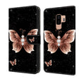 For Samsung Galaxy S9+ Crystal 3D Shockproof Protective Leather Phone Case(Pink Diamond Butterfly) - free shipping - PMC TechLife - Order now!