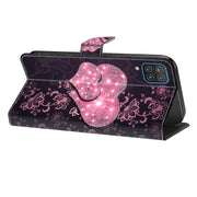 For Samsung Galaxy S10 Crystal 3D Shockproof Protective Leather Phone Case(Lace Love)