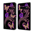 For Samsung Galaxy S10 Crystal 3D Shockproof Protective Leather Phone Case(Purple Flower Butterfly) - free shipping - PMC TechLife - Order now!