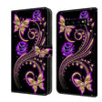 For Samsung Galaxy S10+ Crystal 3D Shockproof Protective Leather Phone Case(Purple Flower Butterfly) - free shipping - PMC TechLife - Order now!
