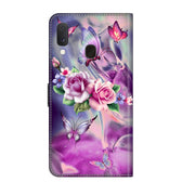 For Samsung Galaxy S10e Crystal 3D Shockproof Protective Leather Phone Case(Butterfly)