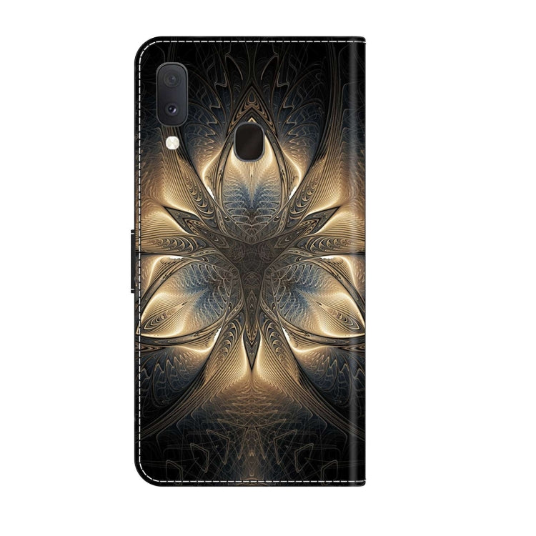 For Samsung Galaxy S10e Crystal 3D Shockproof Protective Leather Phone Case(Luminous Building)