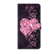 For Samsung Galaxy S10e Crystal 3D Shockproof Protective Leather Phone Case(Lace Love)