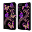 For Samsung Galaxy S20 FE Crystal 3D Shockproof Protective Leather Phone Case(Purple Flower Butterfly) - free shipping - PMC TechLife - Order now!