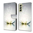 For Samsung Galaxy S21 FE 5G Crystal 3D Shockproof Protective Leather Phone Case(Light Lotus) - free shipping - PMC TechLife - Order now!
