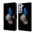 For Samsung Galaxy S21+ Crystal 3D Shockproof Protective Leather Phone Case(Two Branches) - free shipping - PMC TechLife - Order now!