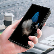For Samsung Galaxy S21+ Crystal 3D Shockproof Protective Leather Phone Case(Two Branches)
