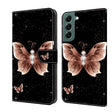 For Samsung Galaxy S22+ Crystal 3D Shockproof Protective Leather Phone Case(Pink Diamond Butterfly) - free shipping - PMC TechLife - Order now!