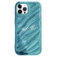 For iPhone 11 Pro Laser Sequin Waves TPU Phone Case(Blue) - free shipping - PMC TechLife - Order now!