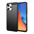 For Xiaomi Redmi 12 Brushed Texture Carbon Fiber TPU Phone Case(Black) - free shipping - PMC TechLife - Order now!