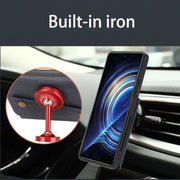 For Xiaomi Redmi K40S / Poco F4 Double Buckle Card Slots Magnetic Phone Case(Blue)